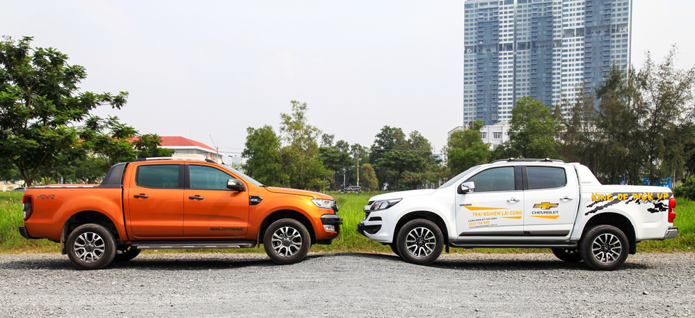 Chiều dài cơ sở xe ford ranger