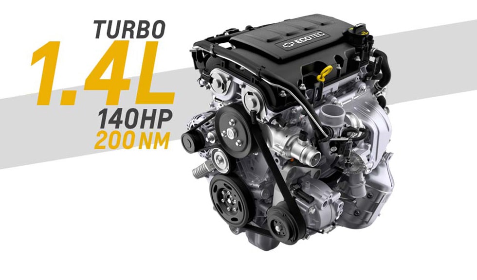 Động cơ 1.4L Turbo cho công suất 140 mã lực, mô men xoắn cụ đại 200Nm