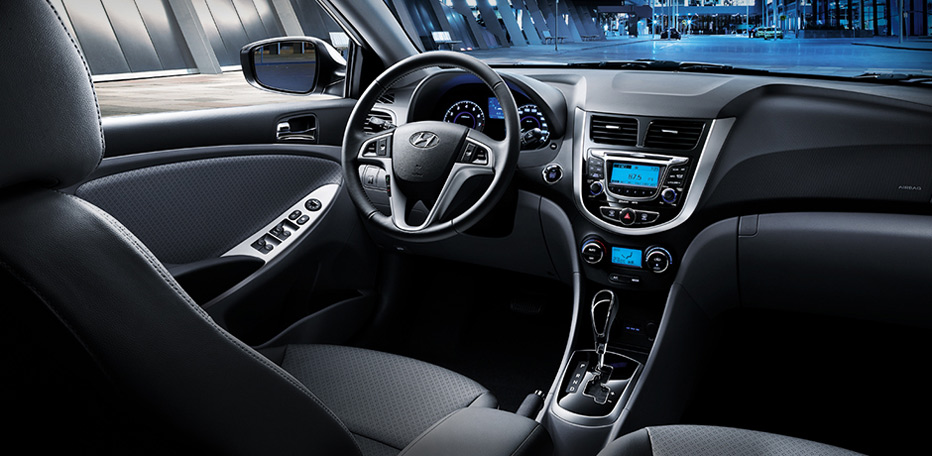 Nội thất xe Hyundai Accent 2018