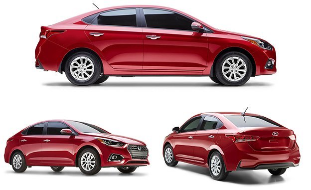 Các kiểu dáng xe Hyundai Accent 2018