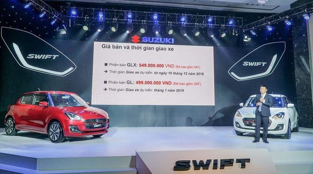 Giá xe Suzuki cập nhật mới nhất, Swift hồi sinh trở lại