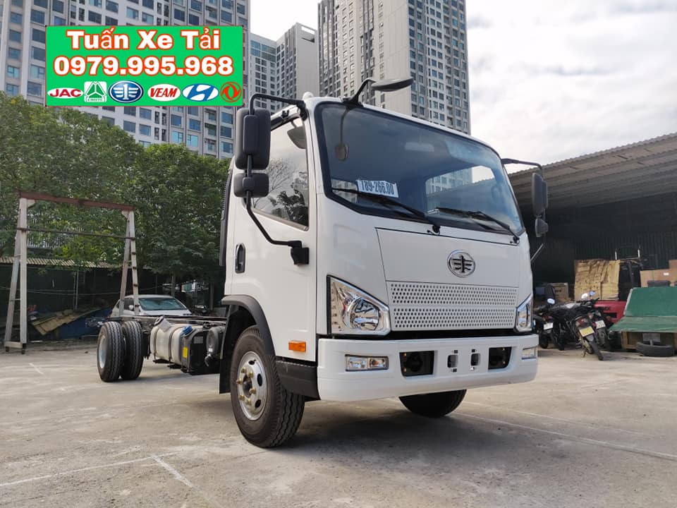 Đại lý xe tải Faw 7.9 tấn đời mới nhất thùng dài 6M2, máy Weichai 140PS