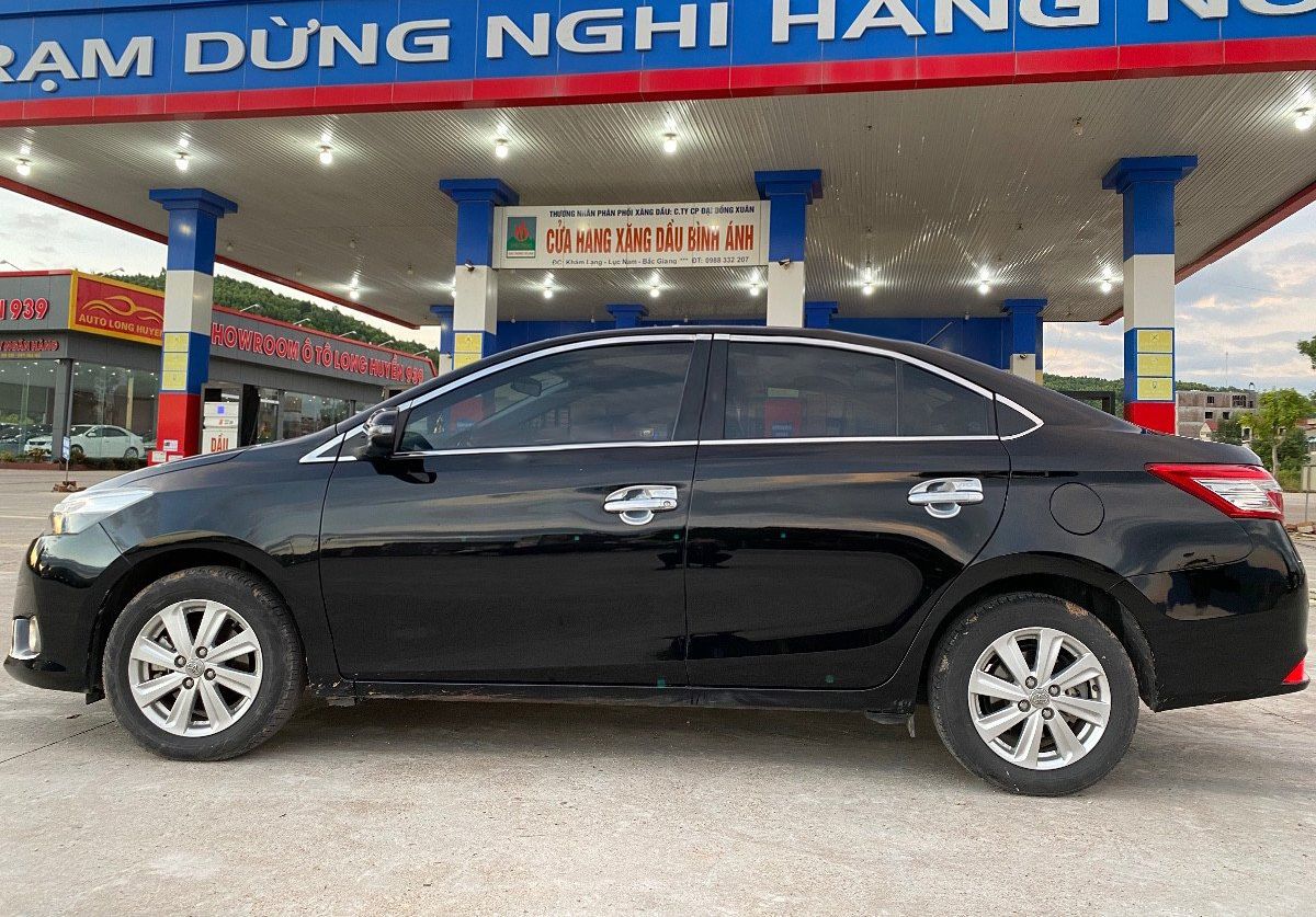 Bán Toyota Vios 1.5G đời 2016, màu đen còn mới, giá chỉ 420 triệu