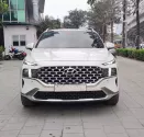 Hyundai Santa Fe 2.2 Premium 2021 - Bán ô tô Hyundai Santa Fe 2.2 dầu cao cấp đời 2021, màu trắng giá có thương lượng giá 1 tỷ 130 tr tại Hà Nội