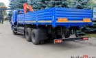 Xe chuyên dùng Xe tải cẩu 2016 - Bán xe tải cẩu Kamaz 65117 gắn cẩu thủy lực DINEX DH76 3.5 tấn 2016