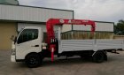 Xe tải 1000kg 2016 - Bán xe tải Hino Dutro WU342L 5tấn đời 2016, thùng mui bạt giao xe toàn quốc