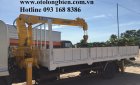 Xe tải Trên10tấn 2016 - Xe tải hino gắn cẩu tự hành 3, 5-7 tấn Soosan, tanado, Kanglim, Unic tại Long Biên, Hà Nội 2016
