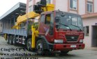 Xe tải Trên10tấn 2016 - Xe tải Hyundai, Daewoo gắn cẩu tự hành 3 tấn, 5-7 tấn, 8-10 tấn, 12-15 tấn Soosan, tanado, Kanglim, Unic 