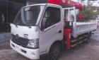 Hino XZU 2016 - Bán xe cẩu tự hành Hino 5 tấn XZU lắp cẩu Unic 3 tấn 5 đốt UR-V345