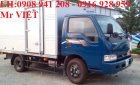Kia Frontier K165S 2016 - Bán xe tải Kia Thaco lên tải 2 tấn 4 vào được thành phố / xe tải Kia K165S 2 tấn 4 vào thành phố tại Long An