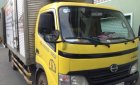 Hino 300 Series 2008 - Cần bán Hino thùng đông lạnh 3,5 tấn đời 2008, màu vàng, nhập khẩu 390 triệu