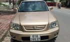 Honda CR V AT 2001 - Cần bán Honda CR V AT 2001, màu vàng, nhập khẩu chính hãng xe gia đình, giá tốt