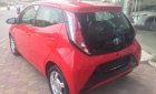 Toyota Aygo 2015 - Giao ngay xe mới nhập khẩu Châu Âu Toyota Aygo màu đỏ