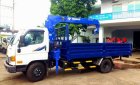 Xe chuyên dùng Xe tải cẩu 2017 - Bán xe tải cẩu Hyundai HD99 gắn cẩu Tadano, tải trọng 5,4 tấn thùng dài 4,3m 2017 giá 600 triệu  (~28,571 USD)