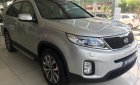 Kia Sorento 2.4 GAT 2017 - Bán Kia Sorento GAT đời 2018 - Trang bị ốp bô đôi, mặt galang mới