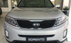 Kia Sorento 2.4 GAT 2017 - Bán Kia Sorento GAT đời 2018 - Trang bị ốp bô đôi, mặt galang mới