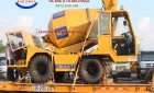 Xe chuyên dùng 3,5m3 2017 - Bán xe trộn bê tông tự hành tự cấp liệu 3.5 m3  