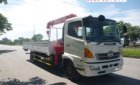 Xe chuyên dùng Xe tải cẩu 2017 - Xe tải cẩu HINO - tải 4,6 tấn - thùng dài 6,2m - cẩu Unic 3 tấn 4 khúc