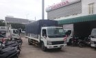 Genesis 8.2  2017 - Bán Mitsubishi Canter 5 tấn đời 2017, màu trắng thùng bạt, thùng kín giao ngay