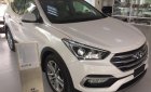 Hyundai Santa Fe 2.4L AT 2017 - Bán Hyundai Santa Fe 2.4L AT đời 2017, màu trắng