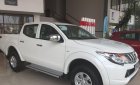 Mitsubishi Triton 2018 - [Siêu giảm] Mitsubishi Triton, màu trắng, xe nhập Thái, lợi dầu 7L/100km, trả góp 80%. LH: 0905.91.01.99