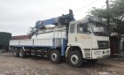 FAW 2016 - Bán xe tải Faw gắn cẩu Dongyang 8 tấn, hàng giao ngay