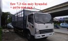 Howo La Dalat 2017 - Faw 7,3 tấn động cơ Hyundai. Hotline 0979 995 968