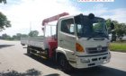 Xe chuyên dùng Xe tải cẩu 2017 - Xe tải cẩu HINO - tải 4,6 tấn - thùng dài 6,2m - cẩu Unic 3 tấn 4 khúc