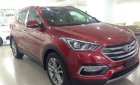 Hyundai Santa Fe 2017 - Giá xe Santa fe bản xăng full option đời 2017, màu đỏ, xe mới 100%, tặng 100% thuế trước bạ. LH Hương: 0902.608.293
