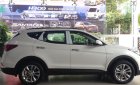 Hyundai Santa Fe 2.4 4x2 2017 - Bán ô tô Hyundai Santa Fe 2.4 4x2 đời 2018, màu trắng, 898tr