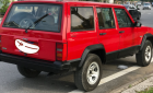 Jeep Cherokee   4.0 MT  1996 - Bán Jeep Cherokee 4.0 MT 1996, màu đỏ, giá chỉ 125 triệu