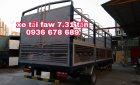 Xe tải faw 7,31 tấn giá rẻ nhất toàn quốc,thùng dài 6m25