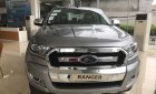 Ford Ranger XLT 2017 - Bán xe Ford Ranger XLT đời 2017, màu bạc, xe nhập