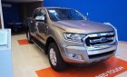 Ford Ranger XLT 2017 - Ford Tây Ninh bán Ford Ranger 2018 XLT 4x4 số sàn, màu vàng cát, cực đẹp, nhập Thái Lan