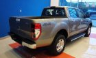 Ford Ranger XLT 2017 - Ford Tây Ninh bán Ford Ranger 2018 XLT 4x4 số sàn, màu vàng cát, cực đẹp, nhập Thái Lan