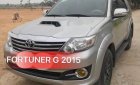 Toyota Fortuner   G  2015 - Bán ô tô Toyota Fortuner G năm sản xuất 2015, màu bạc
