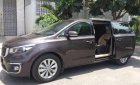 Kia Sedona Gat 2015 - Bán Kia Sedona nâu hột nhãn 2015 bản tự động 3.3 full option mới zin