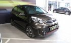 Kia Morning Si 1,25MT 2017 - Bán ô tô Kia Morning Si 1,25MT sản xuất năm 2017, màu nâu