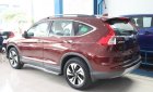 Honda CR V 2.4 AT 2017 - Cần bán gấp Honda CR V 2.4 AT đời 2017, màu đỏ như mới 