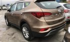 Hyundai Santa Fe 2.2 2018 - Cần bán xe Hyundai Santa Fe 2.2 đời 2018, màu nâu