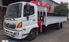 Hino 500 Series 2018 - Xe tải Hino 6.4 tấn gắn cẩu 3 tấn 4 khúc- Xe tải Hino trả góp %- giá tốt