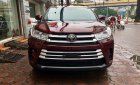 Toyota Highlander LE 2.7 2018 - Cần bán xe Toyota Highlander LE 2.7 đời 2018, màu đỏ, nhập khẩu