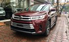 Toyota Highlander LE 2.7 2018 - Cần bán xe Toyota Highlander LE 2.7 đời 2018, màu đỏ, nhập khẩu