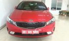 Kia Cerato   1.6 AT 2017 - Bán Kia Cerato 1.6 AT sản xuất năm 2017, màu đỏ, giá 625tr