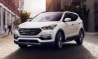 Hyundai Santa Fe 2018 - Hyundai BRVT- Giao xe ngay - 0933 740 639- Mr Trọng- Santafe full xăng năm 2018, màu trắng, cát, đen