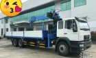 Xe tải Trên 10 tấn 2014 - Bán xe Man 3 chân 24 tấn. Cẩu Dongyang 6 tấn mới