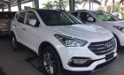 Hyundai Santa Fe 2018 - Cần bán xe Hyundai Santa Fe đời 2018, màu trắng