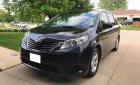 Toyota Sienna   2.7AT  2011 - Bán xe Toyota Sienna 2.7AT đời 2011, màu đen, nhập khẩu nguyên chiếc