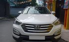 Hyundai Santa Fe 2WD 2017 - Cần bán Santafe 2017 bản tự động full option chạy xăng màu trắng ít đi