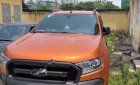 Ford Ranger Wildtrak 3.2L 4x4 AT 2017 - Cần bán gấp Ford Ranger Wildtrack 2017, màu vàng